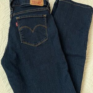 Levi's Indigo Denim Jeans